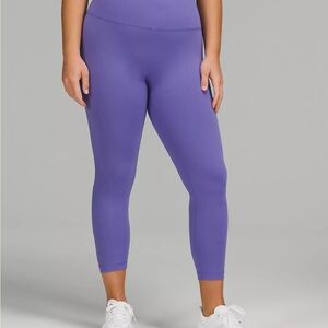 Lululemon Wundertrain Purple leggings
